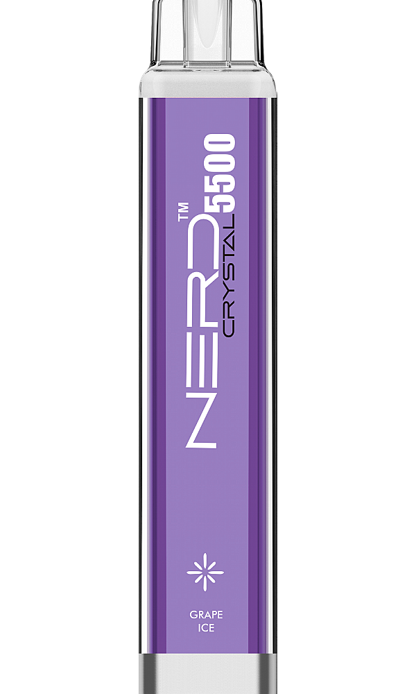 Nerd Crystal - Grape Ice - 20mg/ml 5500 Puffs