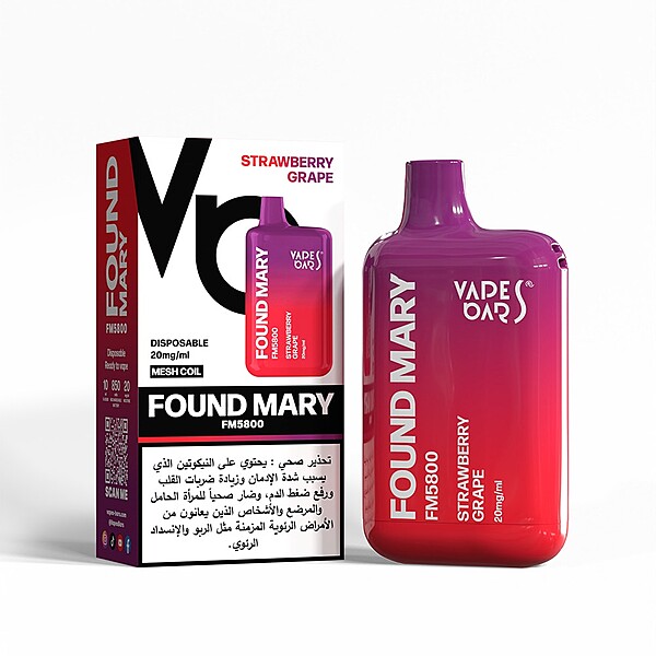 Found Mary - Strawberry Grape - 20mg/ml 5800 Puffs